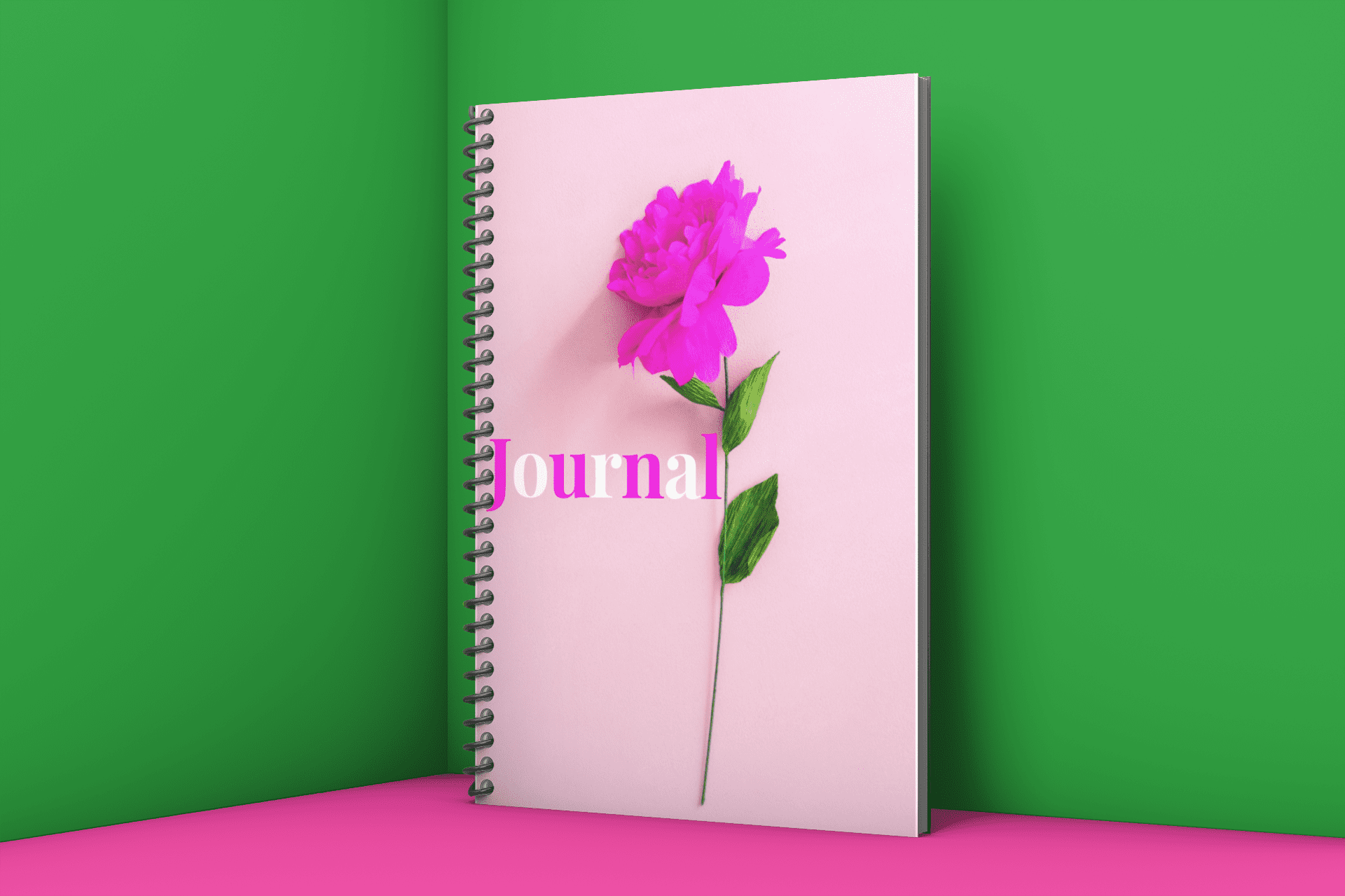 Pink Flower Journal/Notebook