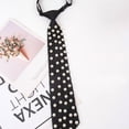 thumbnail image 3 of Hzzsbu Ladies Bow Tie, Retro Pearl Bowtie Necktie For Women Fashion College Uniform Shirt Neck Ties Women's Tie for Wedding Party, 3 of 7