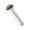 Silver, variant on Beard Brush Mustache Brush Nylons Hair Shaving Brush Shaving Tool Easy to Use