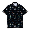 thumbnail image 3 of SCALES Sea Goddess Short Sleeve Polo White, 3XLarge, 3 of 3