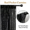 thumbnail image 3 of ShinyBeauty Sequin Backdrop 4FTx6FT-Black Backdrop Photography and Photo Booth Backdrop, 3 of 5