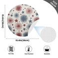 thumbnail image 3 of Round Placemats Plate Mats 15 Inch Non-Slip Heat Resistant Washable PVC Set Table Decoration for Kitchen Dining Stars and Fireworks, 3 of 5