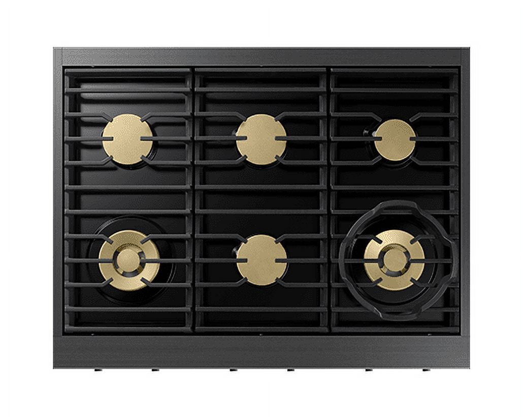 Dacor 36" Rangetop, Graphite Stainless, Natural Gas/liquid Propane