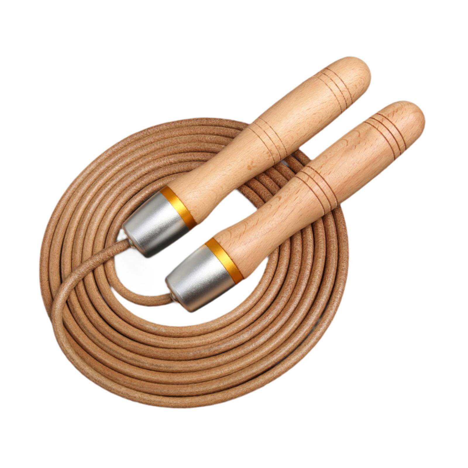 DimyFew Jump Rope 118inch Comfortable Gripping Non Slip Handle Skipping Rope for Fitness Gold
