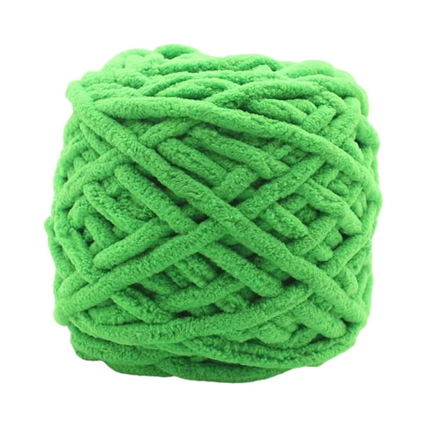 Hilo Grueso Perfecl Hilo Tubular Jumbo Voluminoso Verde Brillante