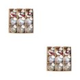 thumbnail image 1 of relayinert Brighten Up Christmas Tree Christmas Ball Decorations Thoughtful Presents Christmas Decorations D 2Set, 1 of 6