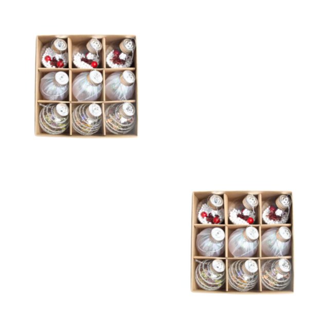 relayinert Brighten Up Christmas Tree Christmas Ball Decorations Thoughtful Presents Christmas Decorations D 2Set