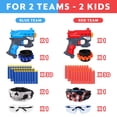 thumbnail image 2 of Pack de 2 pistolas bláster TioPlior con 60 balas y 2 pulseras para más de 6 años, 2 of 7