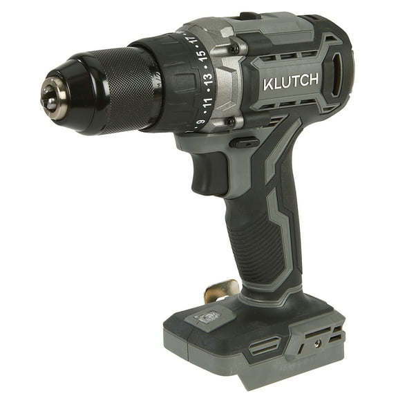 Klutch 1/2in. Drill/Driver, KLiQ 20V, 440 In./Lbs. Breakaway Torque, Brushless, Cordless, Bare Tool