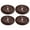 Coffee, variant on 4Pcs Desk Wire Hole Cover Plastic Round Cable Box Computer Desk Table Hole Line Hole Cover Decorative Wire Pass Organizer