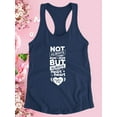 thumbnail image 3 of Always Heart To Heart Banner Racerback Tank Women -Image by Shutterstock, Female Medium, 3 of 4