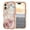 F, variant on Allytechgroup for iPhone 16 Case, 3 Layers Protection Slim Lightweight Shockproof Soft TPU & Hard Back Protective Bumper Cover Marble Shell, O