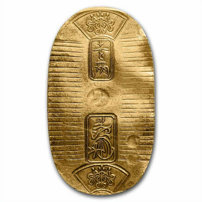 1860-67) Japan Man'en Era Gold Koban AU Details PCGS - Walmart.com