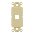 thumbnail image 2 of Skywalker 1-Port Single Gang Keystone Decora Style Insert Strap (Ivory), 2 of 5