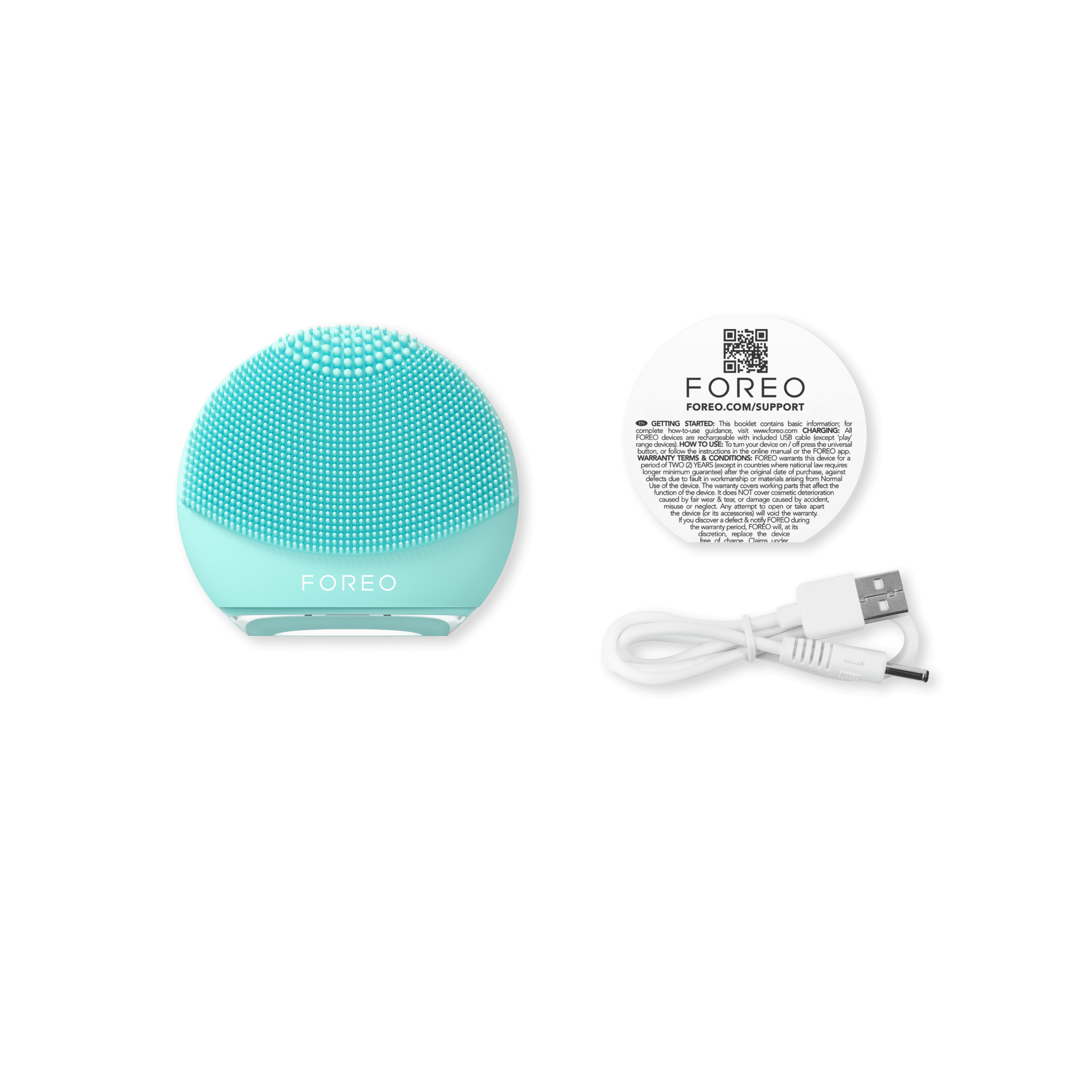 LUNA 4 Play Facial Cleansing Brush - Minty Cool - Walmart.com
