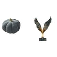 thumbnail image 1 of Almohadas de calabaza de Halloween,Almohadas de calabaza de Halloween Decoración del hogar Suave,Estatua de la casa,Estatua de ala hecha a mano,artesanía de resina para cafetería,Escultura, 1 of 8