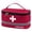 Red, variant on Empty Kit Outdoor Emergency Storage Box, For Home Outdoor Travel Hiking Camping Large Red, Organizes Supplies, Portable Medical / First Aid Kit Organizer Bag, Large Size, By PRYESS