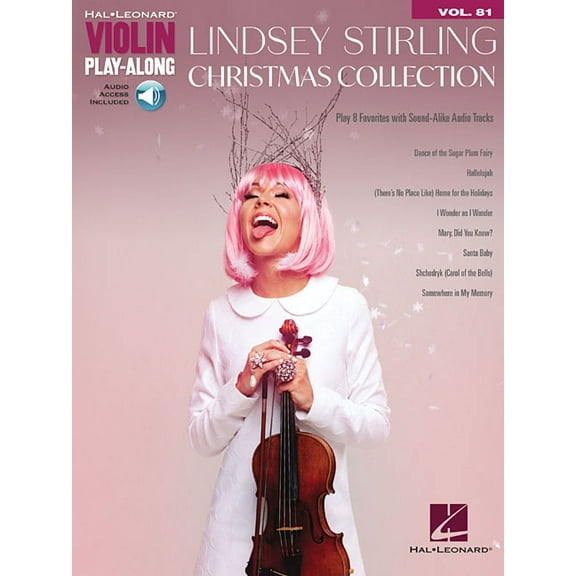 Lindsey Stirling - Christmas Collection Violin Play-Along Volume 81 - Book with Online Media, (Paperback)