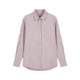 thumbnail image 6 of Abomasnow Women's Dressy Shirts Striped Button Down Long Sleeve Collared Shirts Work Office Business Casual Lightweight Blouse, 6 of 8