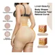 thumbnail image 4 of Fajas Colombianas Body Moldeador De Látex Con Control De Cue,Caqui,XXL, 4 of 9