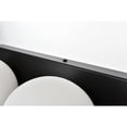 thumbnail image 3 of Living District Jaylin 4-Light Iron & Glass Bath Sconce in Black/Frosted White, 3 of 6