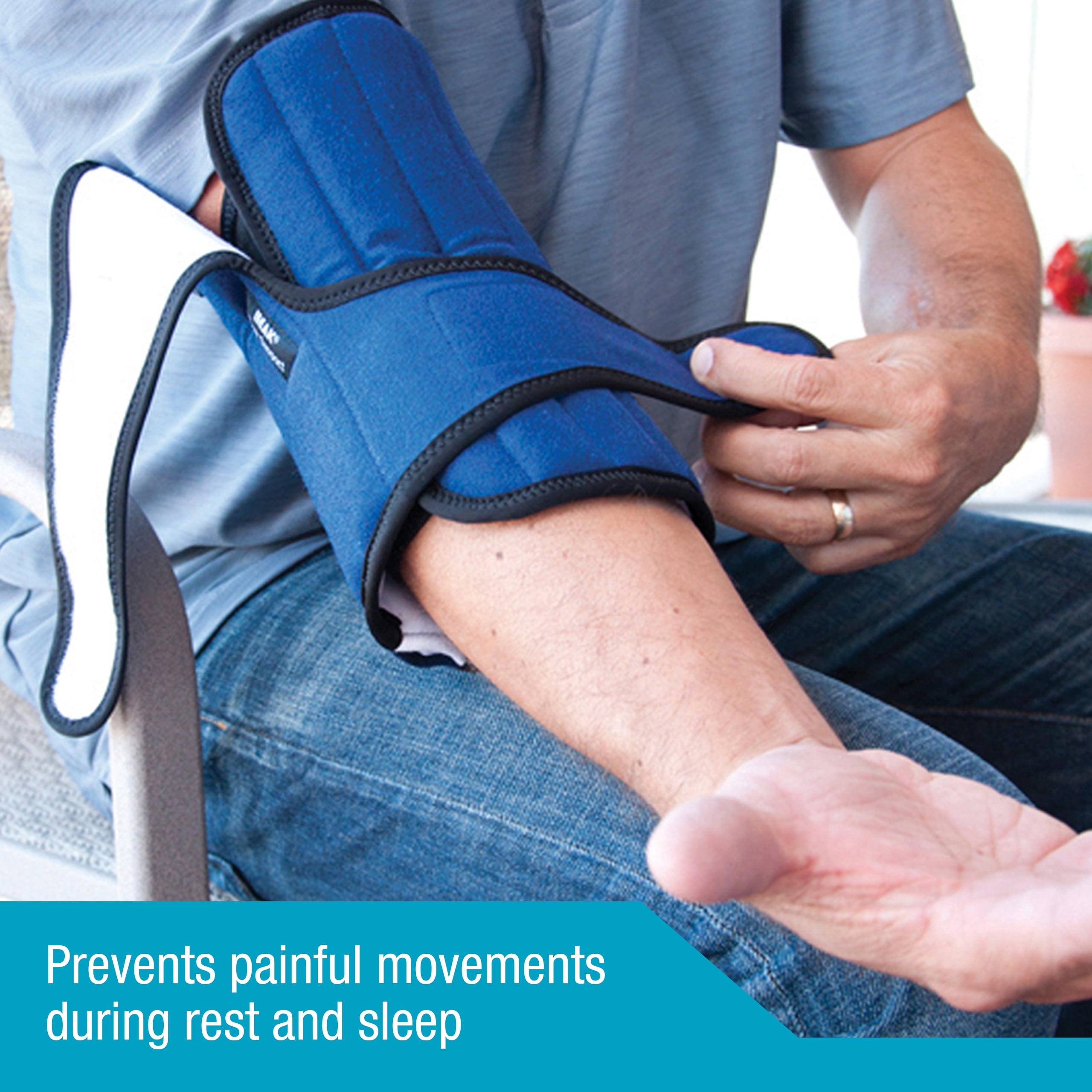 Brownmed IMAK RSI Elbow Support Brace - XL - Blue