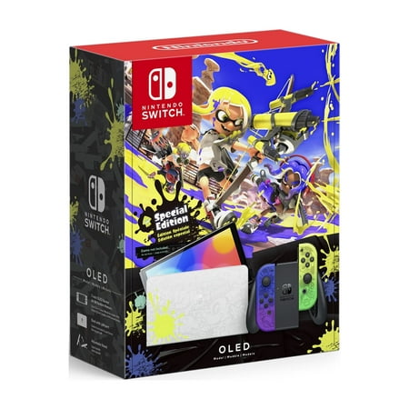 UPC: 0045496597337 | Nintendo Switch – OLED Model Splatoon 3 Special Edition