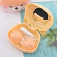 thumbnail image 3 of CCOCC 2 Pcs Contact Lens Case,Compact Design Contact Case,Fresh Look Dual Storage Contact Lens Storage Supplies,Style4, 3 of 4