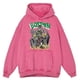 thumbnail image 4 of Sudadera con capucha retro desgastada con diseño de esqueletos de Boston para hombre, moda de otoño, 100 % algodón, estilo hip hop, informal, holgada, 4 of 5