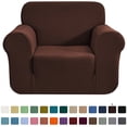 thumbnail image 1 of CHUN YI 1-Piece Checks Stretch Sofa Cover Slipcover Couch Cover, 1 of 6