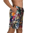 thumbnail image 3 of Yu-Gi-Oh Mens Swim Trunks Quick Dry Board Shorts with Mesh Lining Beach Shorts Swimwear Bathing Suits, 3 of 7