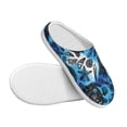 thumbnail image 3 of Lsque Turtle，Shell Algae Starfish Coral Pattern Womens Comfort Cotton on Scuff With Memory Foam and Anti-skid Sole Slipper-40/41, 3 of 7