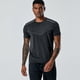 thumbnail image 5 of Camiseta de manga corta Dry Fit para hombre, cuello redondo, ligera, para entrenamiento, atlética, informal, 5 of 6