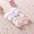 thumbnail image 3 of Toddler Baby Girls Lace Socks Kids Ruffle Frilly Ankle Socks Princess Anti Slip Tutu Socks Hot Sale, 3 of 4