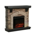 thumbnail image 4 of FESTIVO 45 in. Freestanding Electric Fireplace in Tan, 4 of 9