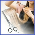 thumbnail image 2 of Vocoste Lightweight Tooth Shears for Hair Styling Black Silver Tone 1 Pc, 2 of 6