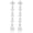 Silver, variant on APSVO 18K Gold Plated Drop Earrings for Women CZ Lightweight Hypoallergenic Post Dangle Earrings Wedding Birthday Mothers Day Jewelry Gifts Teen Mom Bride Bridesmaid Girlfriend Wife Age