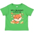 thumbnail image 3 of Inktastic My Granny Loves Me- Little Fox Boys or Girls Toddler T-Shirt, 3 of 5