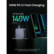 UGREEN Nexode Pro 160W USB C Charger, GaN Fast Charger Kit for Laptop Cellphone