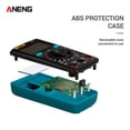 thumbnail image 4 of ANENG M1 Handheld Digital Multimeter LCD Backlight High AC/DC Voltage Current Resistance Transistor Continuity Tester Overload Protection Blue, 4 of 7