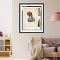 thumbnail image 3 of Historic Framed Print, Ledagie. A Creek chief.drawn, printed and coloured at the lithographic establishment, 94 Walnut St., Phila., 17-7/8" x 21-7/8", 3 of 9