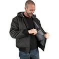 thumbnail image 6 of Freeze Defense Men's Winter Coat Fleece Lined Quilted Jacket (Small, Black), 6 of 9