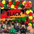 thumbnail image 2 of Kreatwow Black History Month Party Decoration Kit, 47 Pieces, 2 of 5