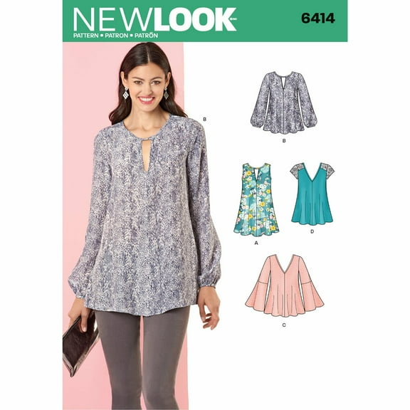 Simplicity New Look Creative Sewing Pattern, UN6414 A