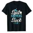 thumbnail image 1 of AALJY Cadeau Drôle d'Assistant Dentaire - T-Shirt Spit Happens, 1 of 5