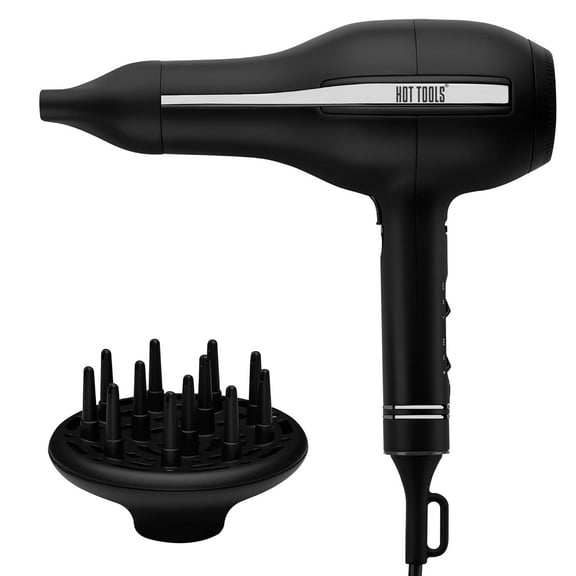 Hot Tool Pro Artist Black Gold Pro 2000W Ionic Salon Dryer - Black #HO-HT 1099BG