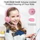thumbnail image 3 of Auriculares SIMOLIO Kids con micrófono 75/85/94 dB Rosa, 3 of 7
