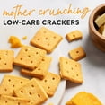 thumbnail image 3 of HighKey, Keto Friendly Gluten Free Almond Flour Crackers, Cheddar, 2 oz, 3 of 6
