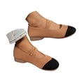 thumbnail image 4 of CAIXAI Walking Shoes with Wide Width Wide Toe Box Sneakers Women Lightweight Mesh Knitted Woven Womens Walking Sneakers Closed Toe Slip on Arch Support Mary Jane Flats Women Hands Free Go Walk Shoes, 4 of 8