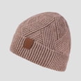 thumbnail image 2 of Double Layer Lined Earflap Beanie Unisex Knit Winter Hat for Men and Women Warm Thermal Headwear for Autumn and Winter, 2 of 8